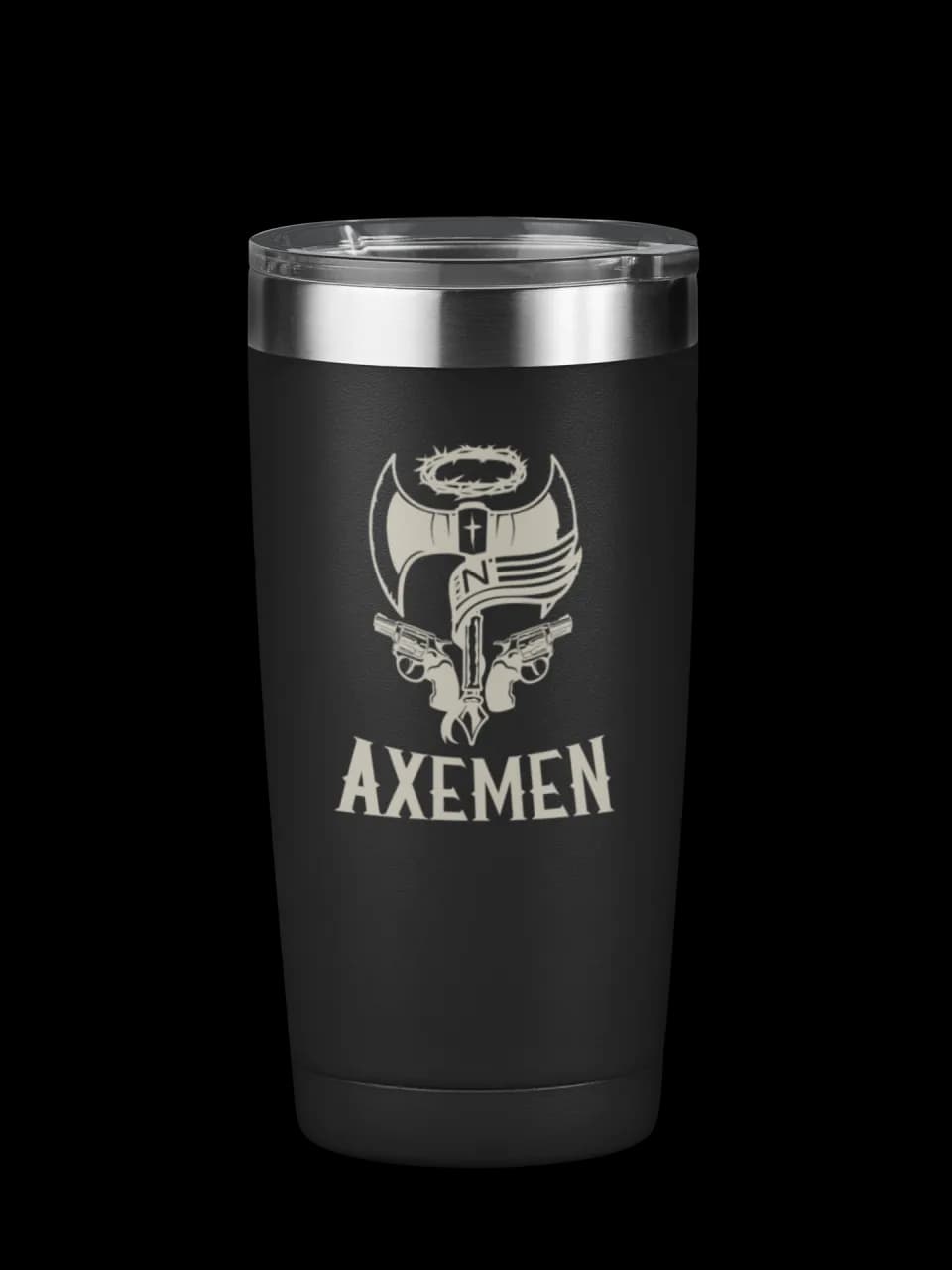 Axemen Engraved 20 oz Tumbler