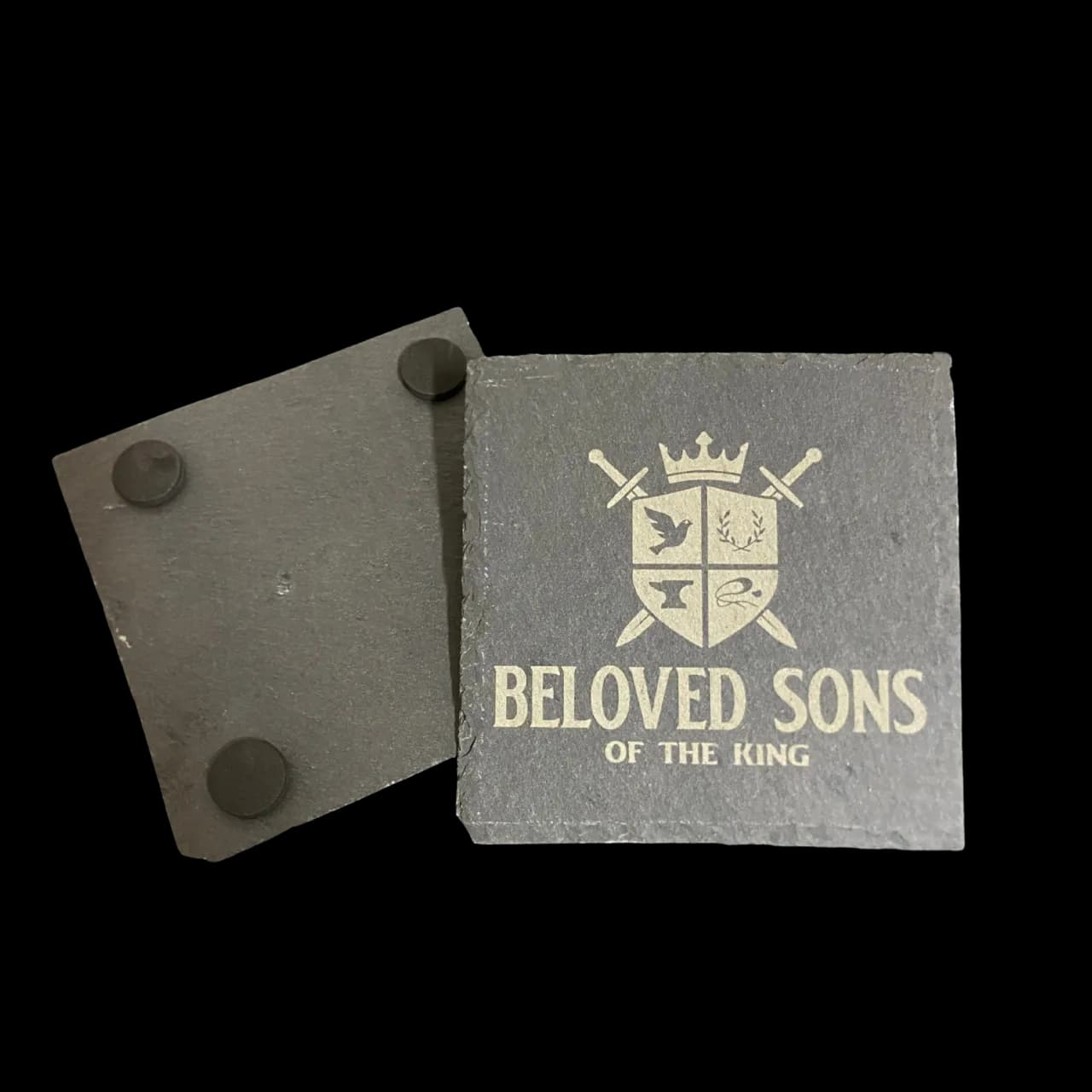 SPEND OVER $100 (on apparel/tumbler), Beloved Sons Of The King Coaster Set FREE