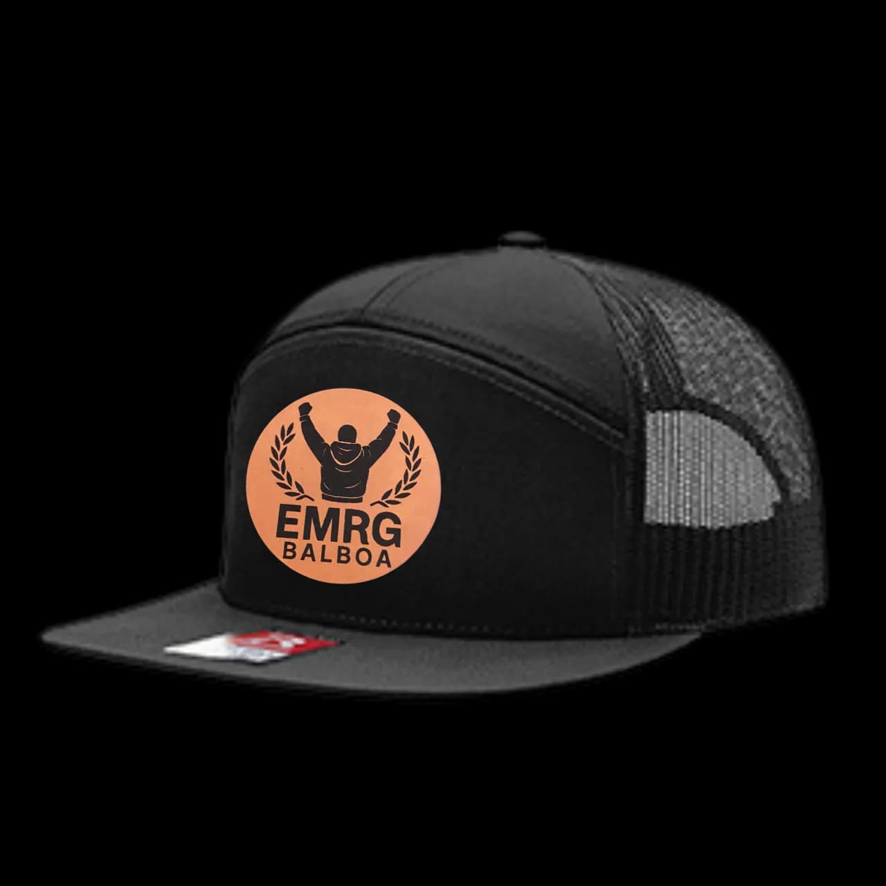 EMRG Balboa Leather Patch hat