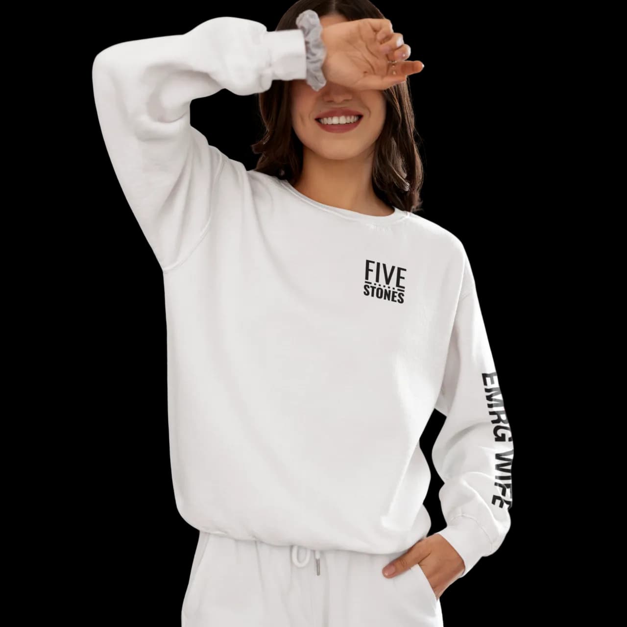 Five Stones WIFE Crewneck Sweater