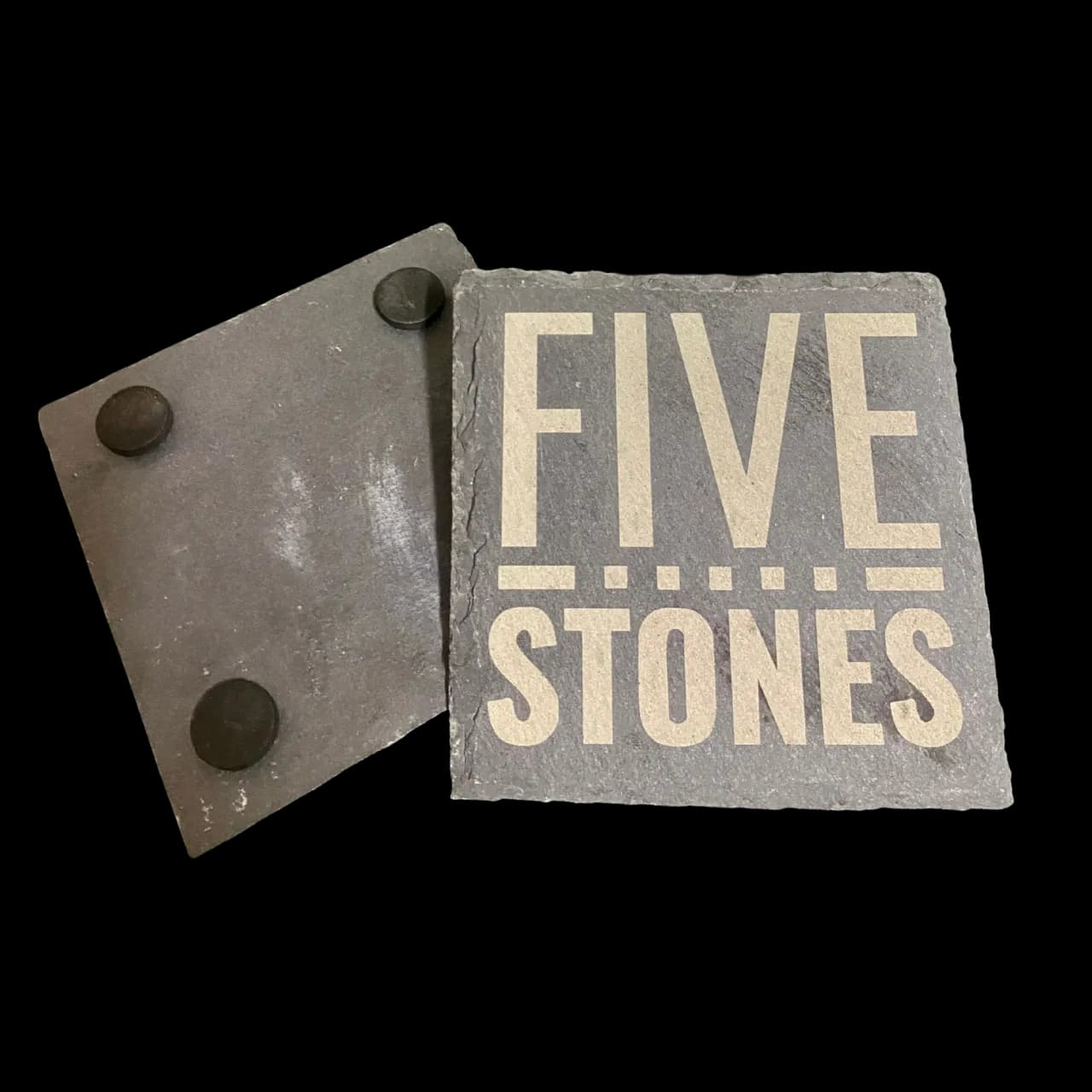 SPEND OVER $100 (on apparel/tumbler), Five Stones Coaster Set FREE