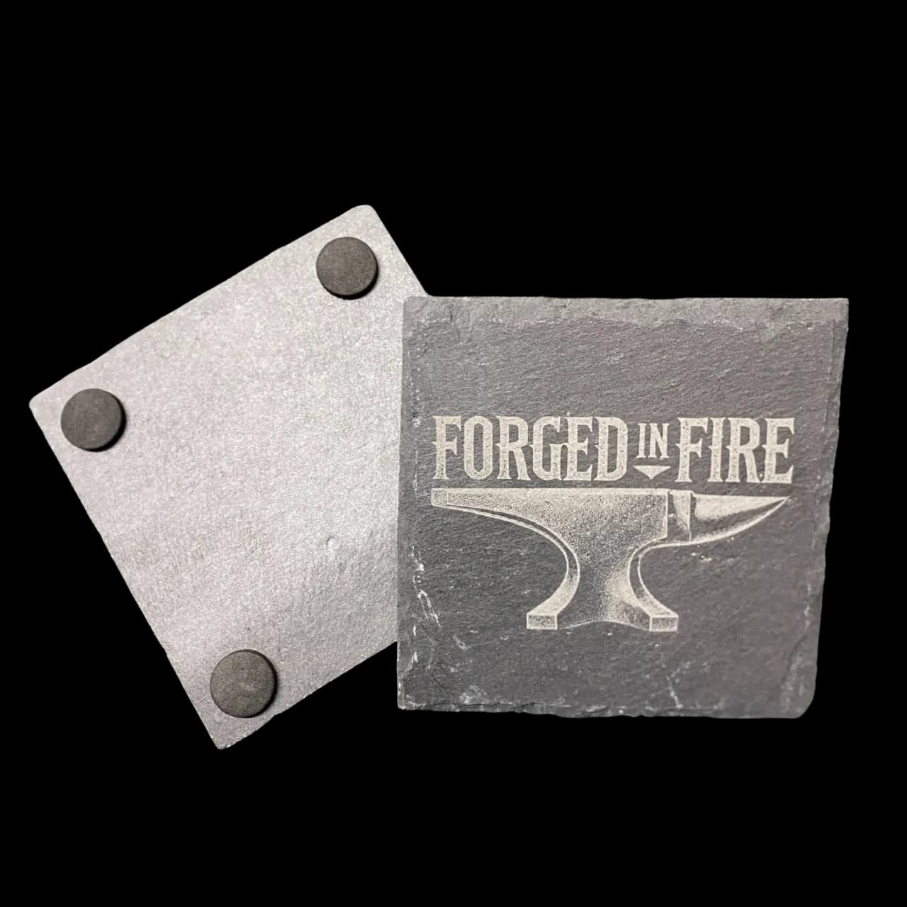 SPEND OVER $100 (on apparel/tumbler), Forge in Fire Stone Coaster Set FREE