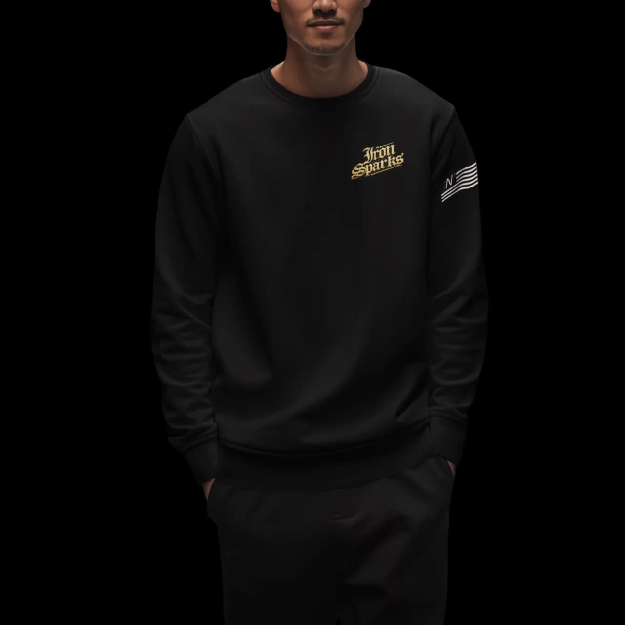 Iron Sparks Crewneck Sweater