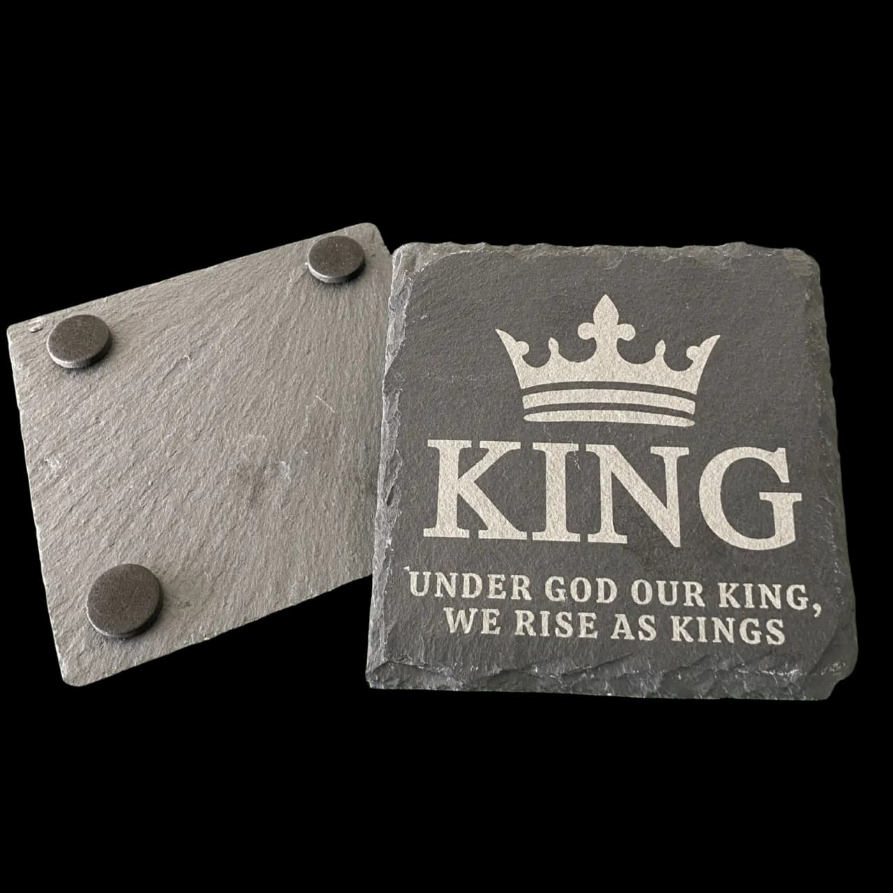 ADDITIONAL KING Stone Coaster Set of 2
