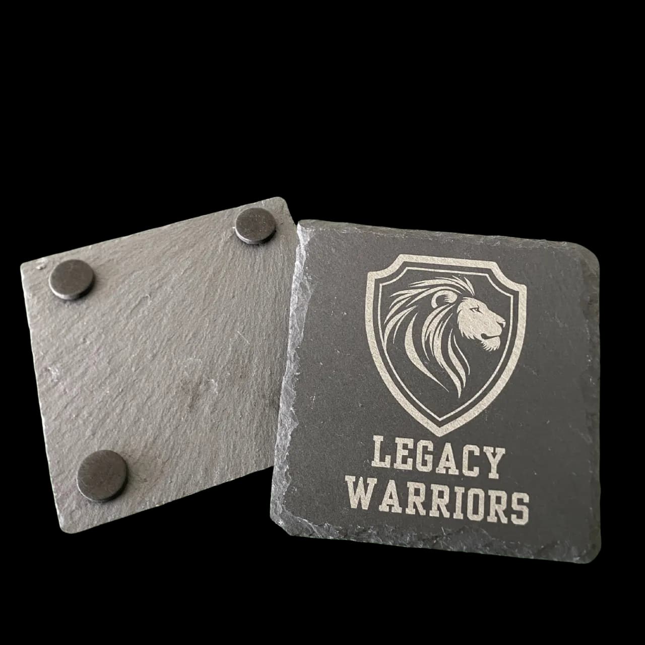 SPEND OVER $100 (on apparel/tumbler), Legacy Warriors Stone Coaster Set FREE
