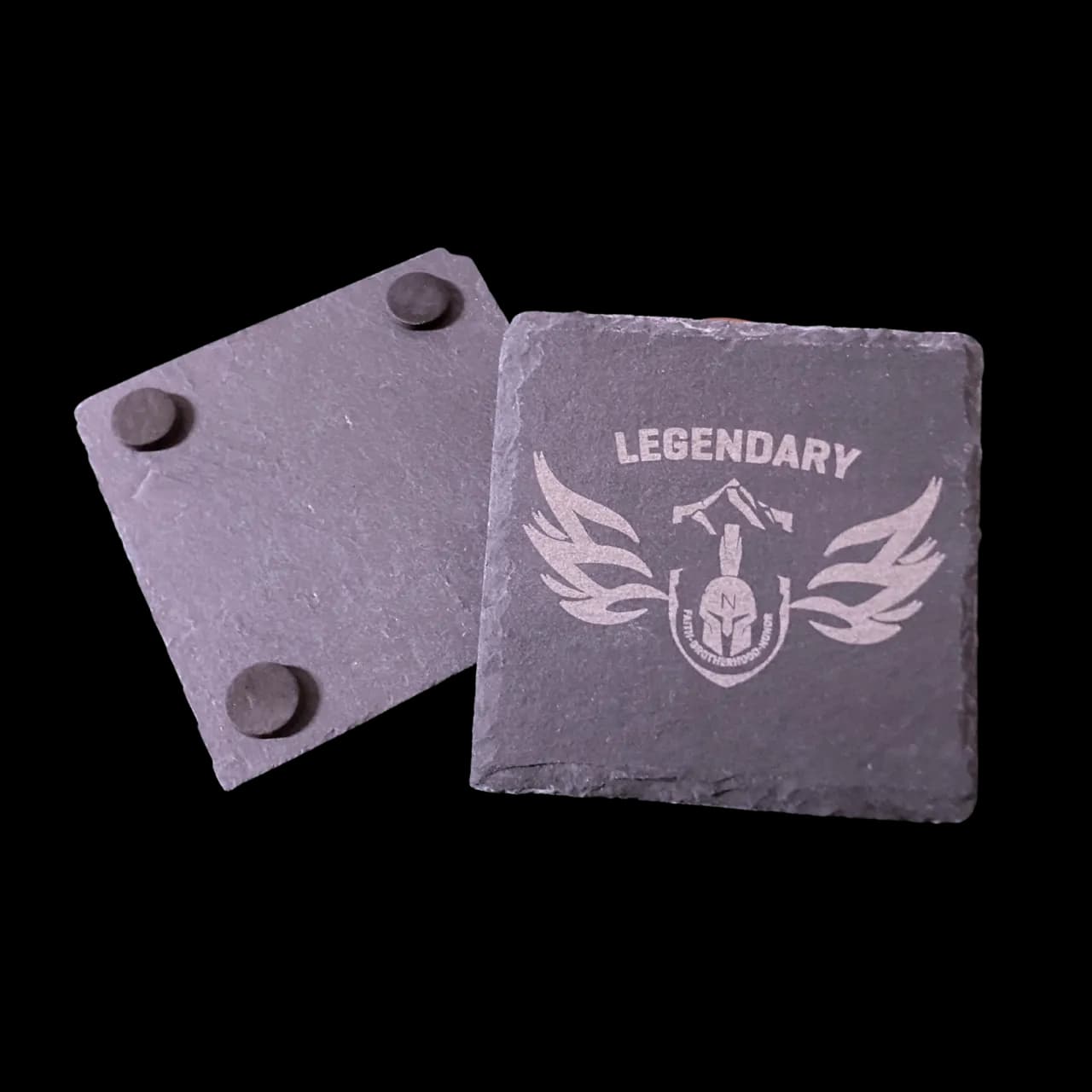 ADDITIONAL Legendary Stone Coaster Set of 2