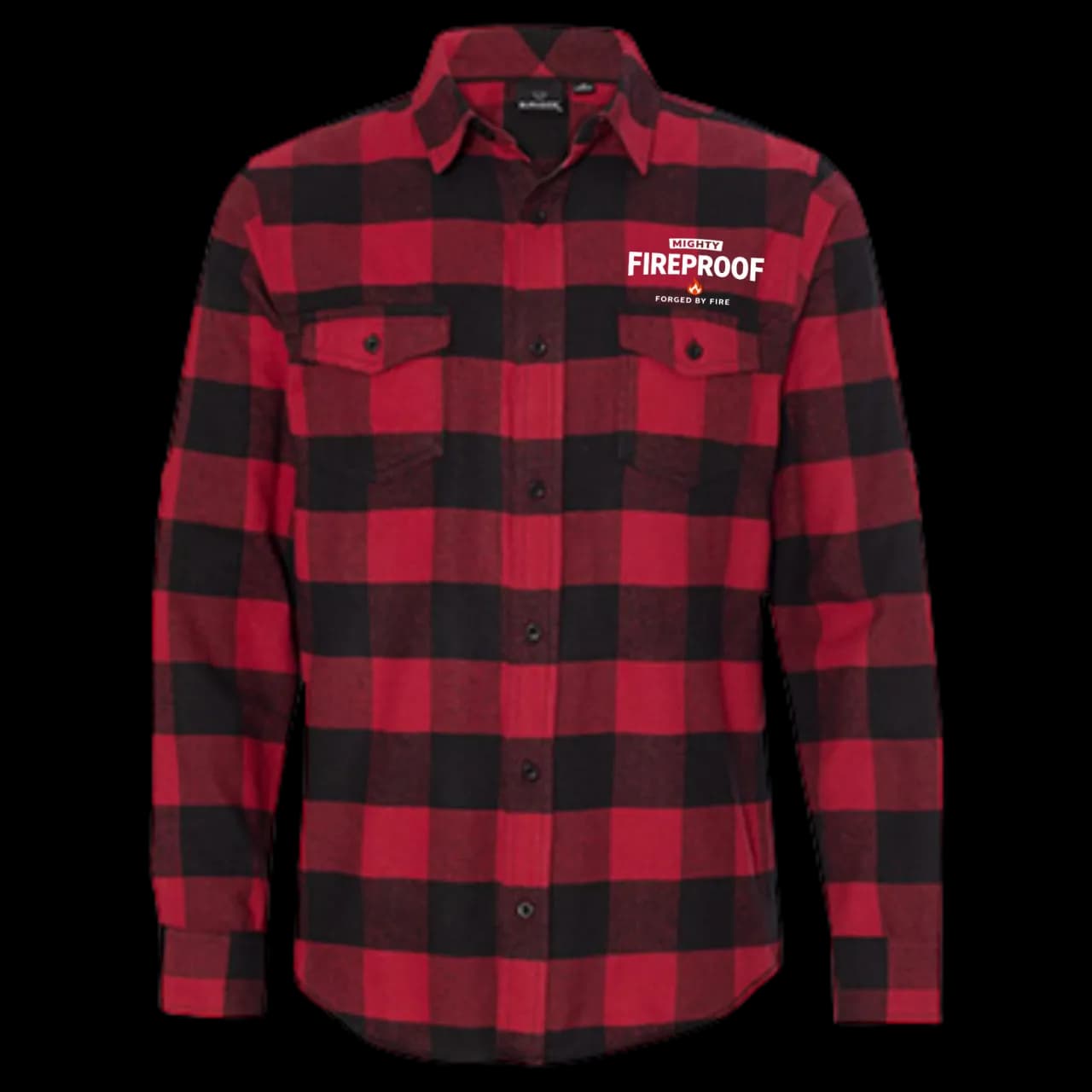 Mighty Fireproof Flannel Button-up