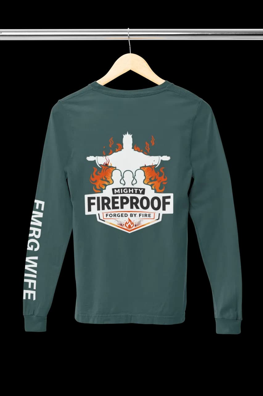 Mighty Fireproof WIFE Long Sleeve Shirt