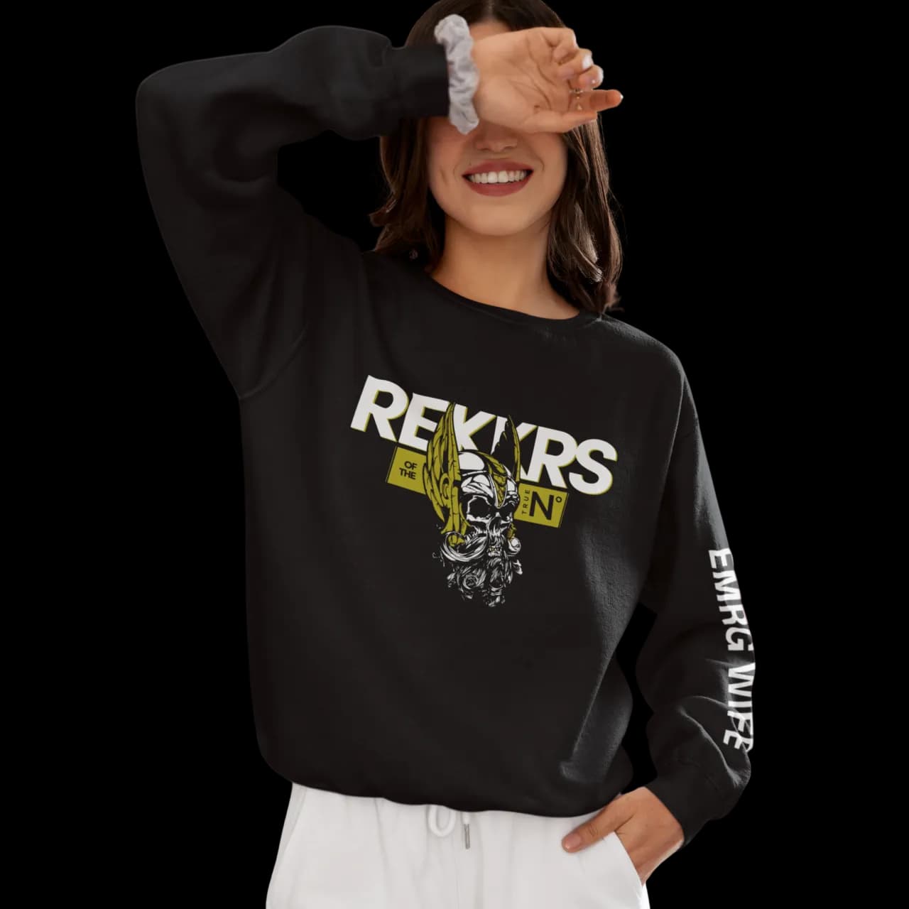 REKKR EMRG Wife Crewneck Sweatshirt
