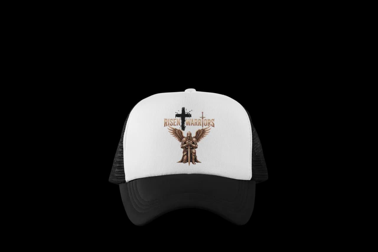 Risen Warriors Graphic Trucker Hat