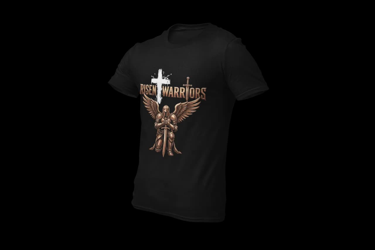 Risen Warriors Graphic Tee Shirt