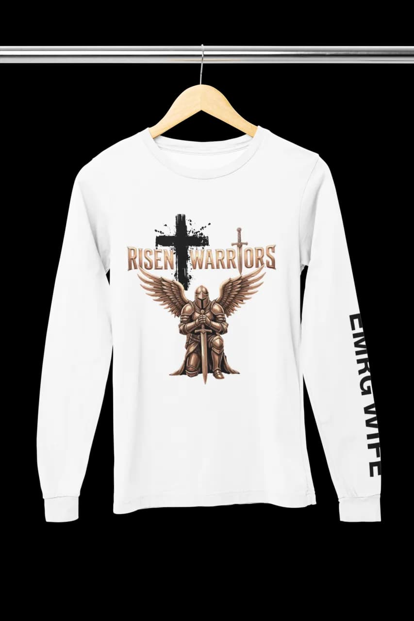 Risen Warriors WIFE Long Sleeve Tee Shirt