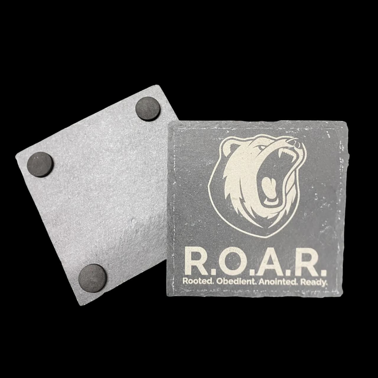 SPEND OVER $100 (on apparel/tumbler), ROAR Stone Coaster Set FREE