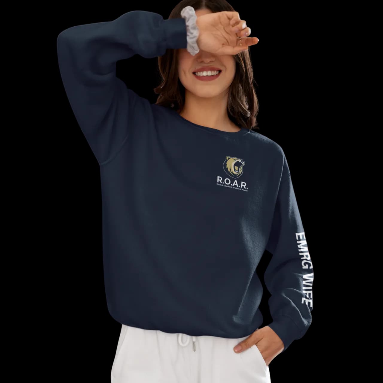 ROAR EMRG Wife Crewneck Sweatshirt