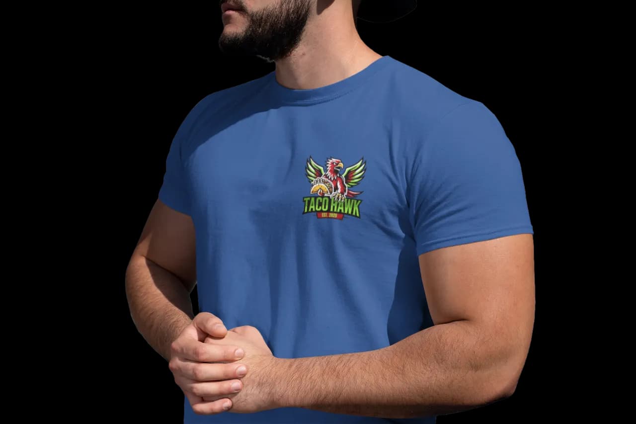 Taco Hawk Graphic Tee Shirt