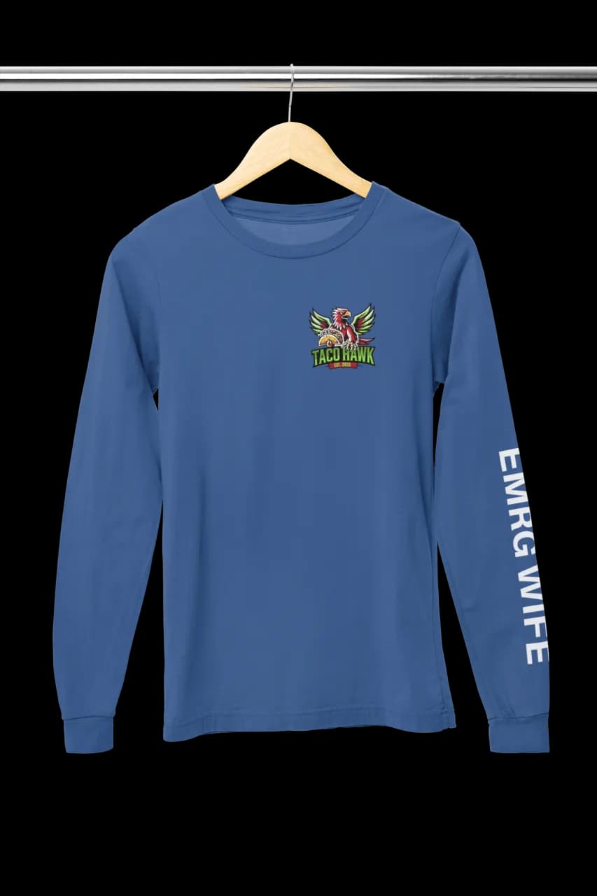 Taco Hawk EMRG Wife Long Sleeve Shirt