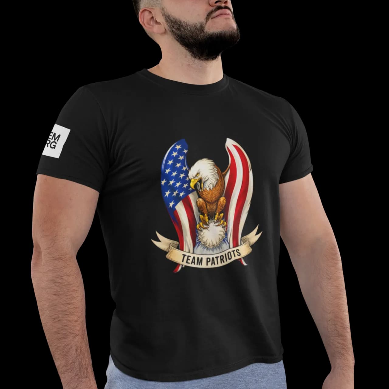Team Patriots Full Color Logo Tee Shirt
