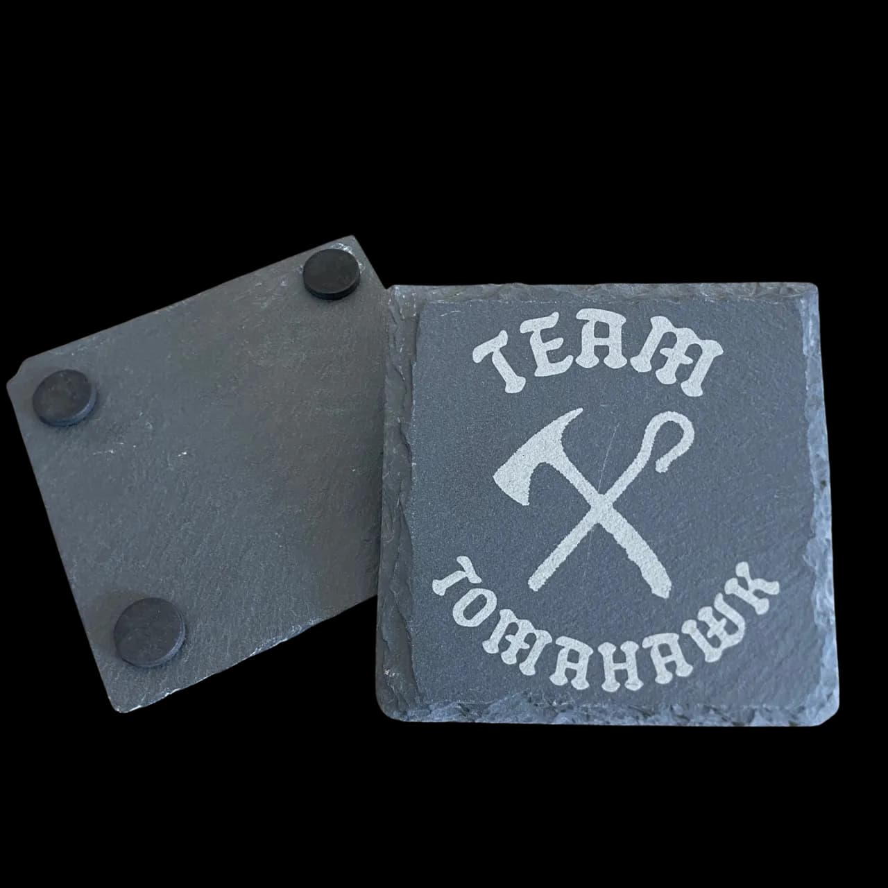 ADDITIONAL Team Tomahawk Stone Coaster Set of 2