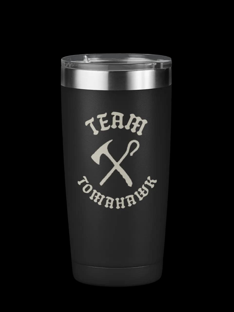 Team Tomahawk 20 oz Engraved Tumbler