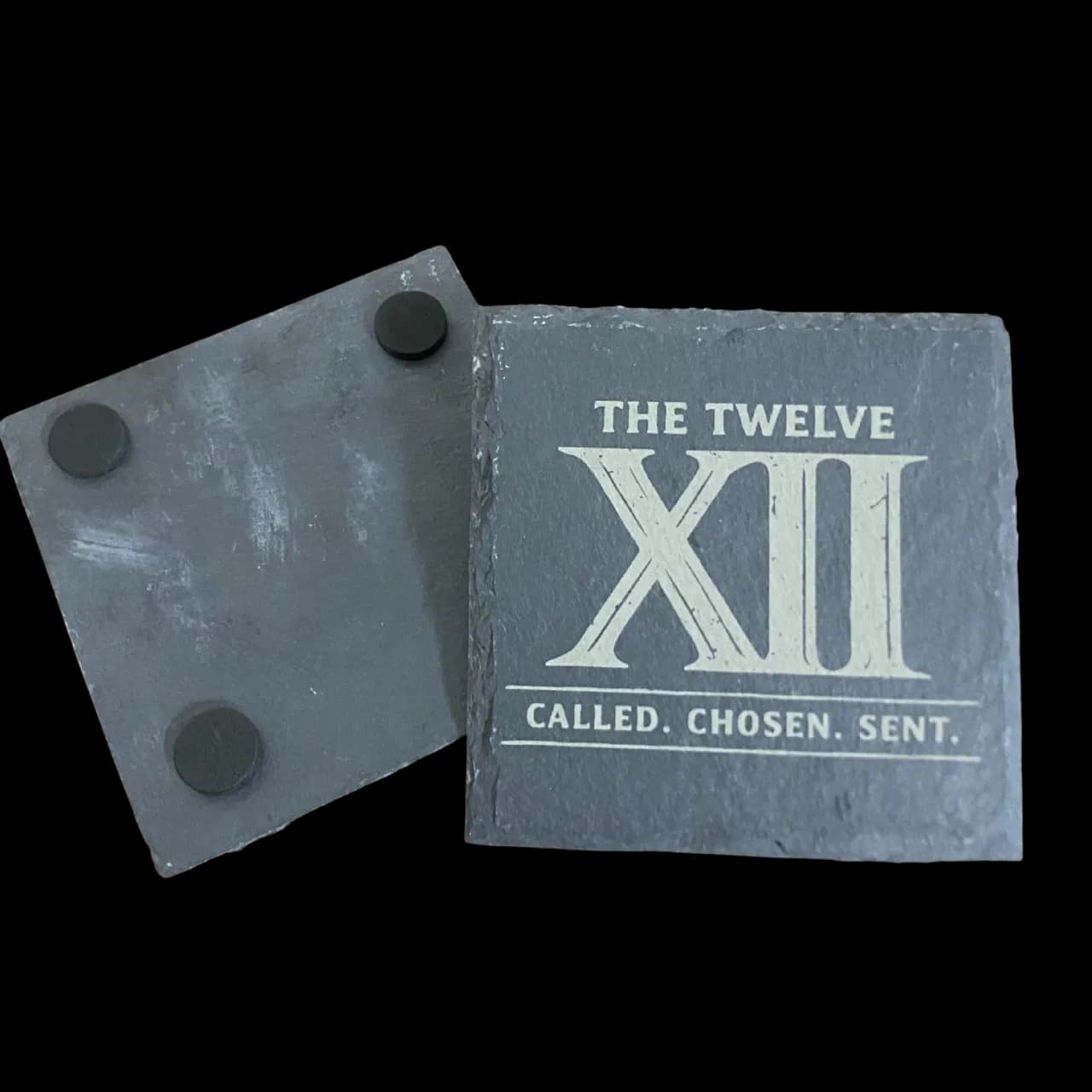 SPEND OVER $100, (on apparel/tumbler) The Twelve Stone Coaster Set FREE